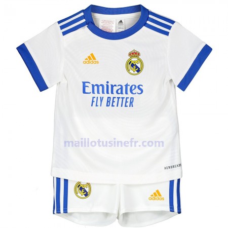 Maillot de Foot Real Madrid Domicile 2021-22 - Enfant